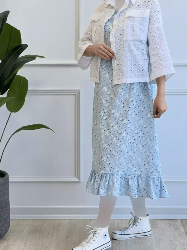 خرید پیراهن زنانه گلدار قسطی