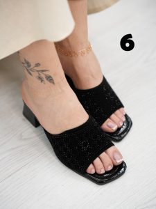 خرید صندل مجلسی پاشنه دار نگین دار آلبا قسطی