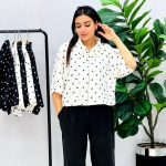خرید وست زنانه خالدار قسطی