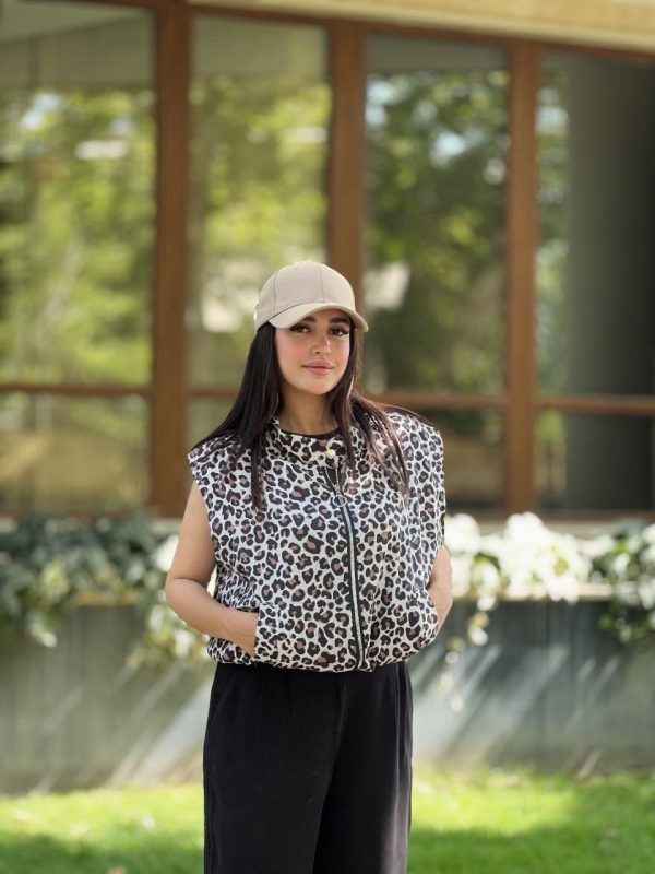 خرید وست زنانه پلنگی قسطی